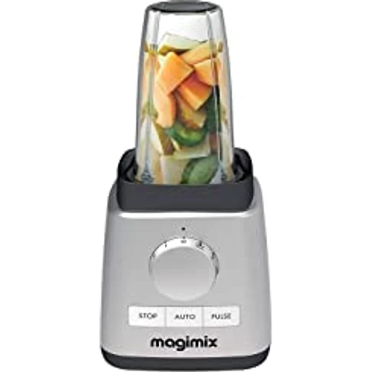 Magimix Smoothiebehälter, Kunststoff, weiß, 400ml, 2 tragbare Becher für vitaminreiche Smoothies, spülmaschinenfest – Bild 2