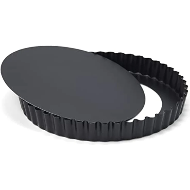 Patisse Profi Quicheform mit losem Boden Ø 20 cm, Stahl, Grau, 20 x 20 x 20 cm – Bild 2