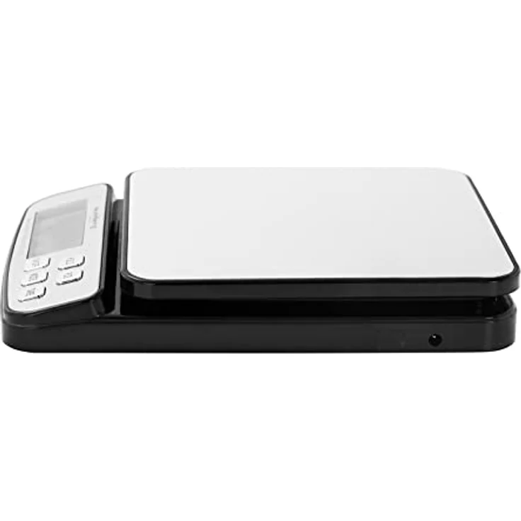 Steinberg Systems Feinwaage Briefwaage Paketwaage Versandwaage LCD Digitalwaage Plattformwaage 50, Edelstahl, 50 kg / 1 g, große Wiegefläche, zahlreiche Funktionen - Preisvergleich – Bild 5