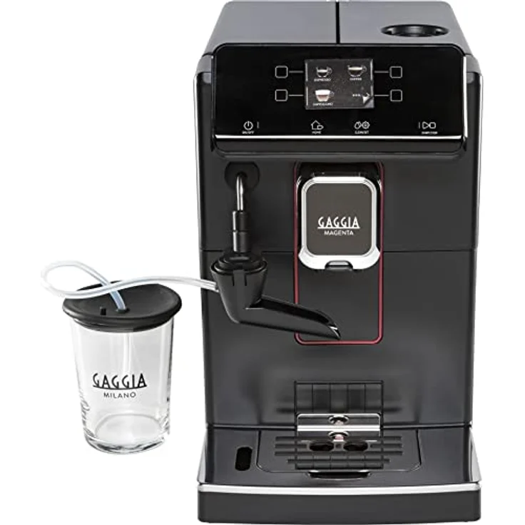 Gaggia RI8701-01 Magenta Milk Kaffeevollautomat, schwarz – Bild 2