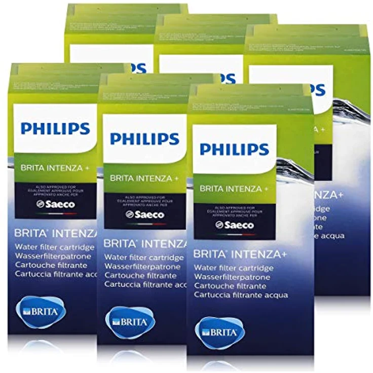 Saeco Intenza+ Wasserfilter von BRITA, Filter, Kartusche, 6er Pack, kompatibel mit Philips und Saeco Vollautomaten mit Intenza+ Technologie – Bild 2