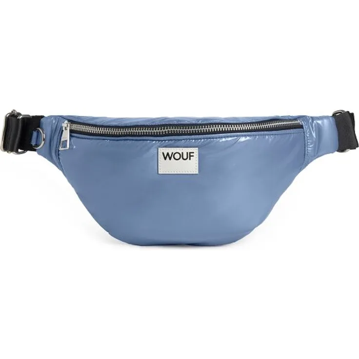 Wouf Glossy Gürteltasche 33 cm, 100% Polyester, royal blau, kompakte Bauweise 33 cm x 8 cm x 16 cm