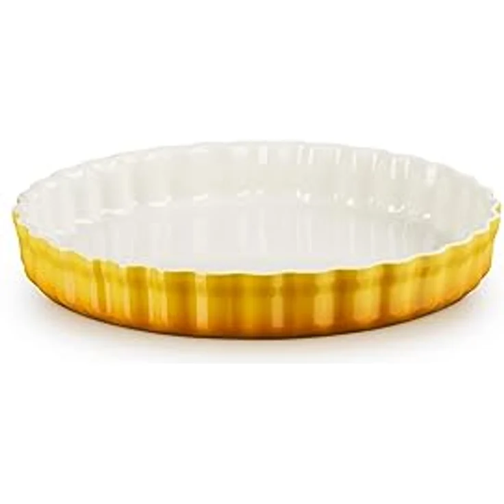 LE CREUSET Tarteform aus Steinzeug, 28 cm, 2.1 Liter, Nectar, schmutzabweisende Emaille, hitzebeständig bis 260°C – Bild 2