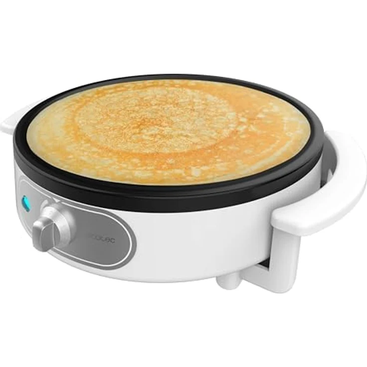 Cecotec Fun Creepy Elektrische Crêpes-Maschine, 1200W, Antihaftbeschichtung, 30,5cm Durchmesser, Einstellbare Leistung, Überhitzungsschutz, BPA-frei, inkl. Abstandswalze und Spatel – Bild 1