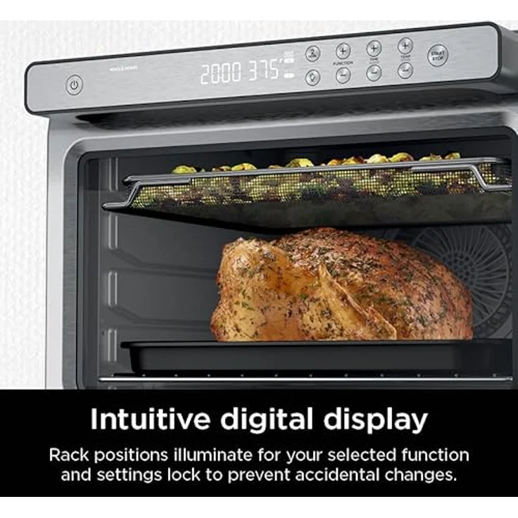 Ninja Prestige Smart XL 10-in-1 Air Fry Digital Konvektionstoaster, 1800 Watt, Stahl – Bild 5