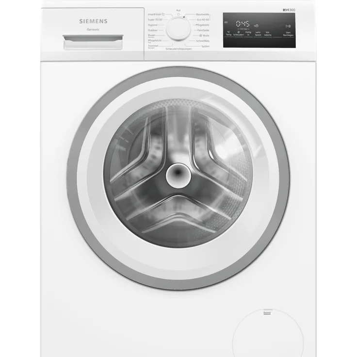 Siemens WM14N127 iQ300 Waschmaschine – 8kg, 1400 U/Min, speedPack L, Outdoor-Programm, LED-Display, effizienter Frontlader