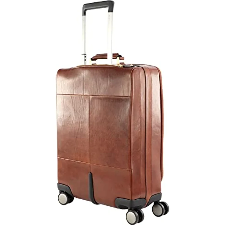 The Bridge Viaggio 4-Rollen Kabinentrolley Leder 53 cm – Bild 4