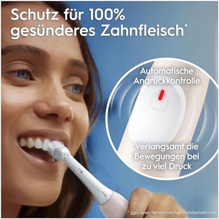 Oral-B Elektrische Zahnbürste iO Series 2, Aufsteckbürsten: 1 St., für die sanfte Reinigung – Bild 4