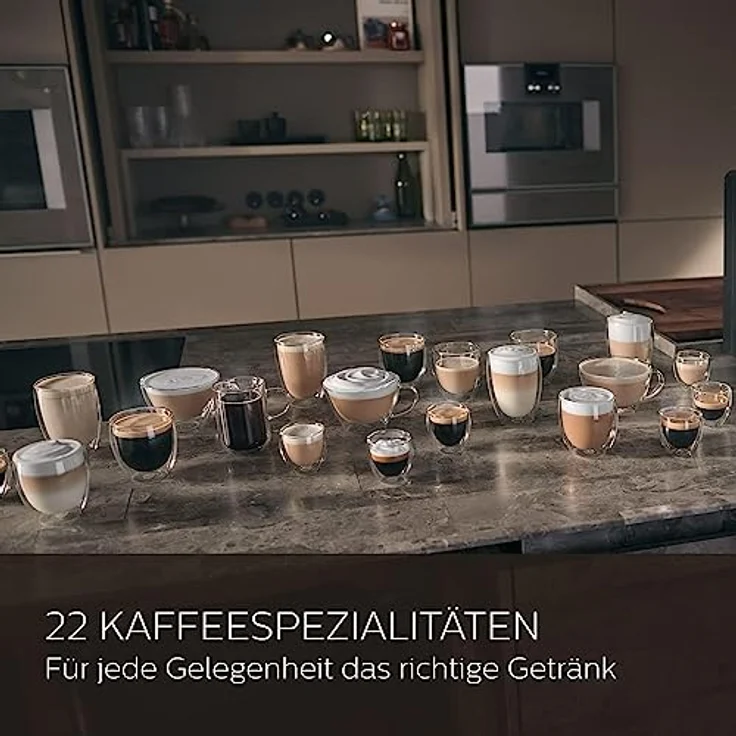 Saeco SM8782-30 Xelsis Deluxe Kaffeevollautomat, silber – Bild 4