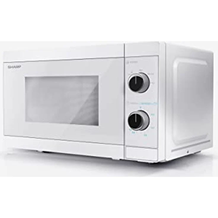 Sharp YC-MS01E-C Mikrowelle, Standgerät, 20 Liter Garraum, 800 Watt, weiß – Bild 7