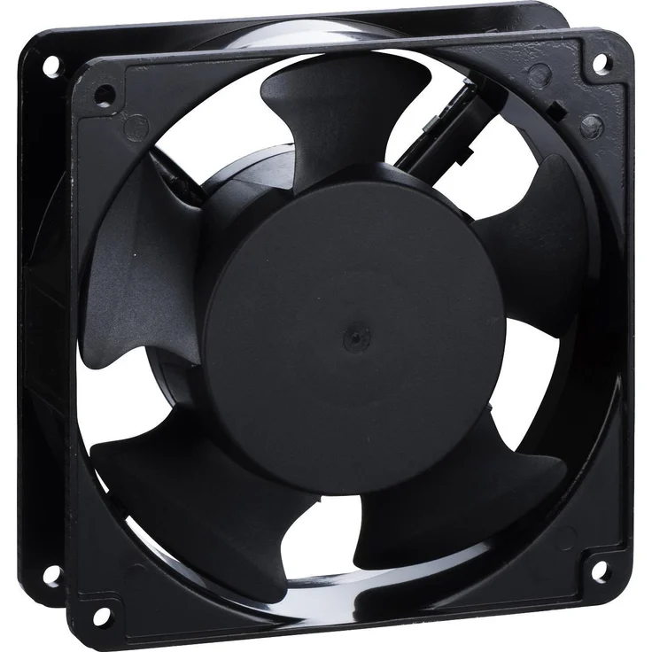 Schneider Electric Lueftermotor NSYCVF156M230, Belüftungsventilator mit 156 m³/h, 230V, geringe Lärmemission 47 dB, energieeffizient