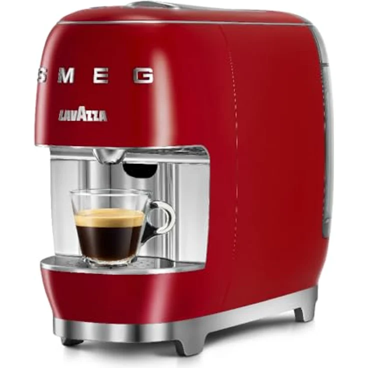 Lavazza LM200RED, Espressomaschine für LavAzza A Modo Mio Kapseln, 1250 Watt, 10 Bar Pumpendruck, rotes Kunststoffgehäuse – Bild 9