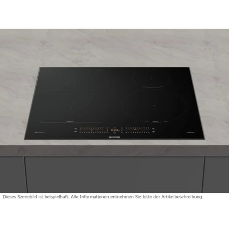 GORENJE Flex-Induktions-Kochfeld GI6432BXWF, 60cm Kochfeld mit BridgeZone und Edelstahlrahmen, Schwarz – Bild 3