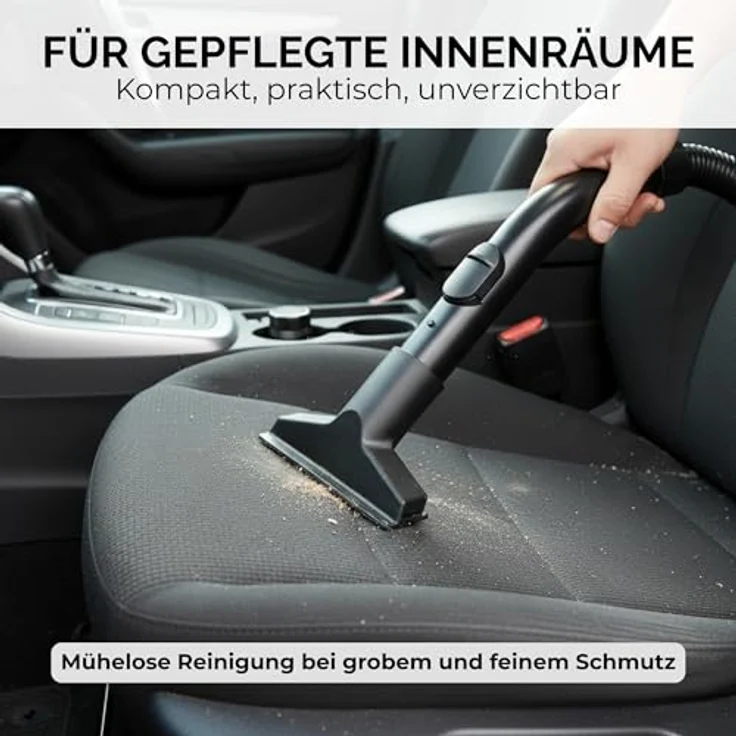 Maxorado Komfort Auto Staubsauger Düsen Set, 5-teilig mit NW35 und 32mm Adapter, kompatibel mit Bosch Siemens Miele Kärcher Einhell Numatic Severin Dirt Devil Rowenta – Bild 2