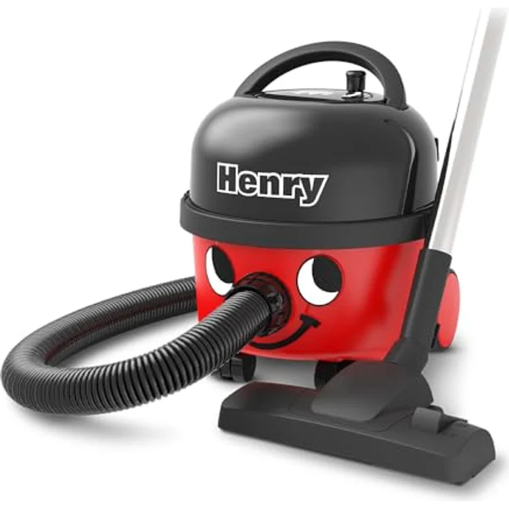 Numatic HVR200 Henry Bodenstaubsauger, 620 Watt, rot – Bild 2