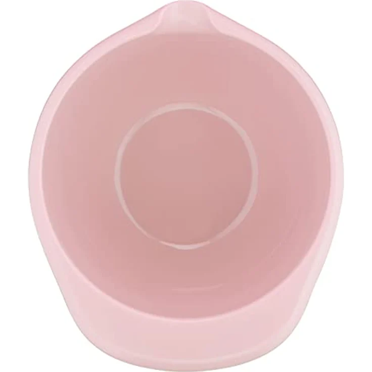 Emsa K32414 Prep&Bake Kunststoff-Rührschüssel 1,4 L | rutschfester Boden | perfekte Stabilität beim Mischen | integrierte Ausgießlippe für präzises, sauberes Ausgießen | spülmaschinenfest | Rosa/Grau – Bild 2