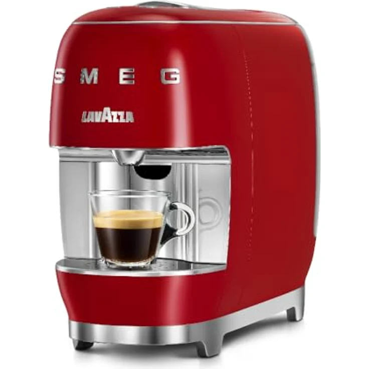 Lavazza LM200RED, Espressomaschine für LavAzza A Modo Mio Kapseln, 1250 Watt, 10 Bar Pumpendruck, rotes Kunststoffgehäuse – Bild 3