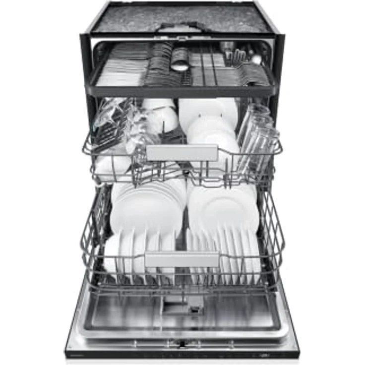 Samsung DW80H Vollintegrierbarer Geschirrspüler, 60 cm, 14 Maßgedecke, Energieeffizienzklasse A, Festtürtechnik – Bild 6