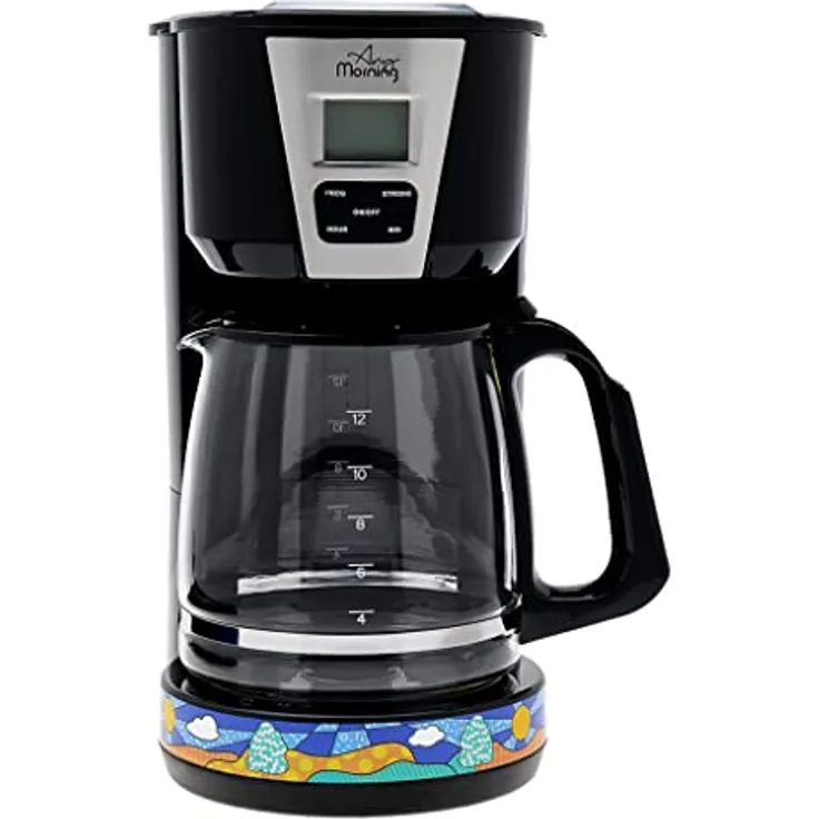 ANY MORNING Filterkaffeemaschine Any Morning SH21515B, Programmierbare Zeitschaltuhr, Warmhaltefunktion - Blau