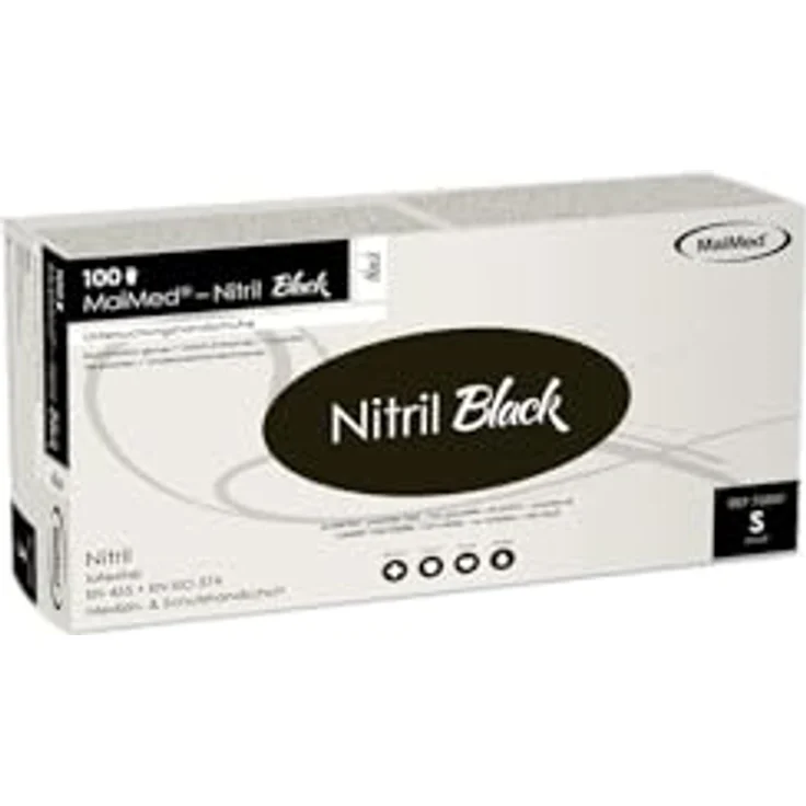 Black LX M Einmalhandschuhe aus Latex PZN 07796261 – Bild 5