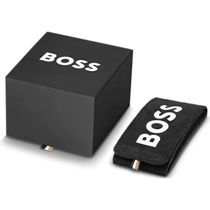 BOSS Chronograph HERO 2.0 1514270, Quarzuhr mit Edelstahlarmband, analog, Tagesanzeige, Herrenuhr – Bild 7