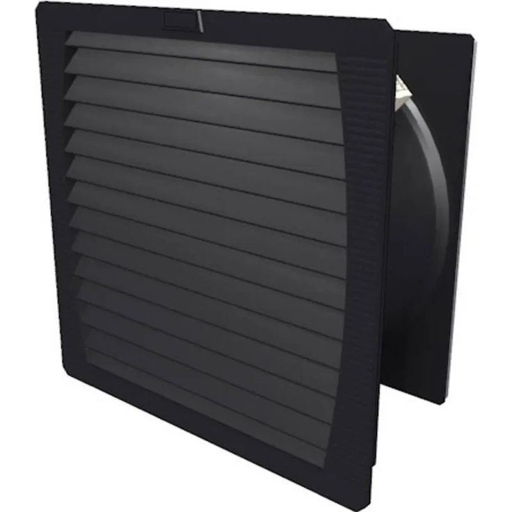 Weidmüller FF6754/230VBK, Belüftungsventilator mit 140 W Leistung, 845 m³/h Luftdurchsatz, IP54 Schutzart, Netzbetrieb