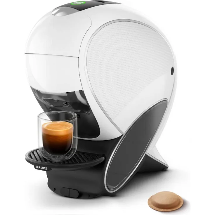 Krups KP8501, Dolce Gusto Kaffeekapselmaschine mit 1,3 Liter Wassertank, 1600 Watt Leistung, schwarz