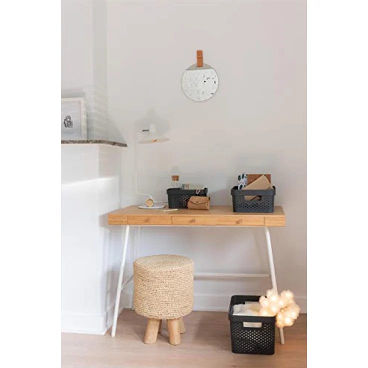 CURVER | Behälter Infinity 4,5 l, Anthrazit, 26 x 17,5 x 12,3 cm, recycelter Kunststoff – Bild 4