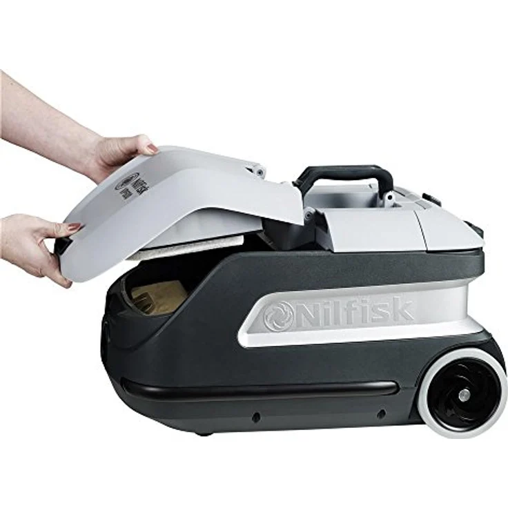 Nilfisk Bodenstaubsauger VP600 ECO HEPA EU Gewerbesauger 107418540, HEPA H13 Filter, 8 Liter Staubbeutel, sehr niedriger Geräuschpegel, 15 m langes Kabel – Bild 3