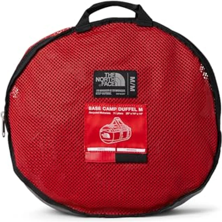 The North Face Base Camp M Reisetasche, 65 cm, rot, 100% Polyester, geräumig und strapazierfähig – Bild 6