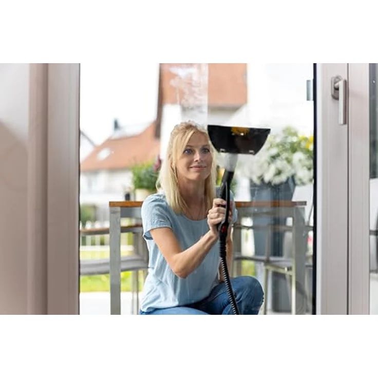 WAGNER Dampfreiniger Wagner 2452740 W915e Fensterdüse 1 St. Schwarz, für streifenfreie Fenster- und Fliesenreinigung – Bild 6