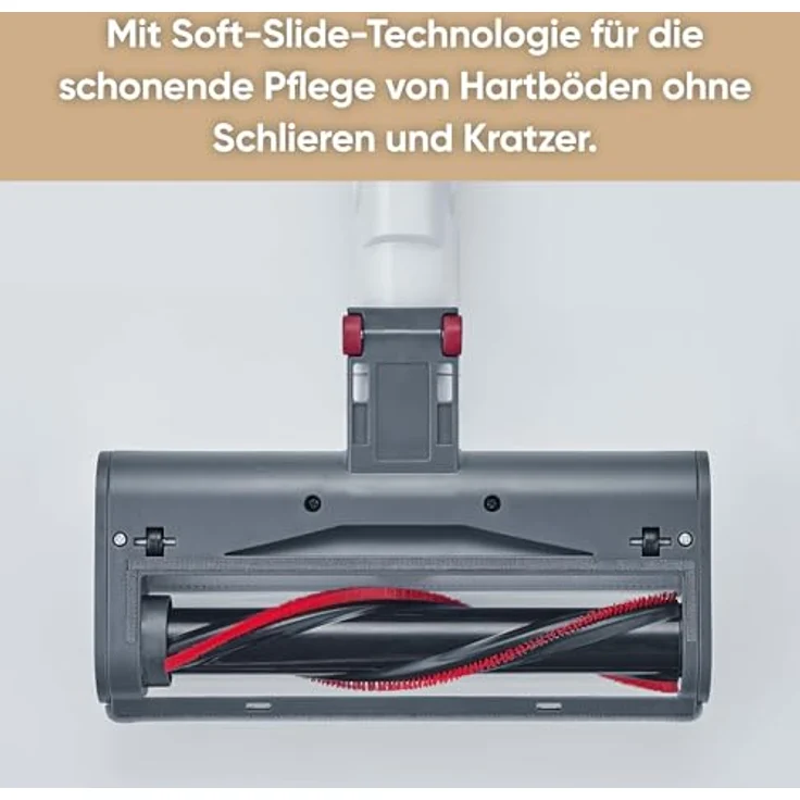 Severin HV 7152 S'Power Handstaubsauger, 40 min Akkubetrieb, Zyklon-Technologie, weiß-rot – Bild 10
