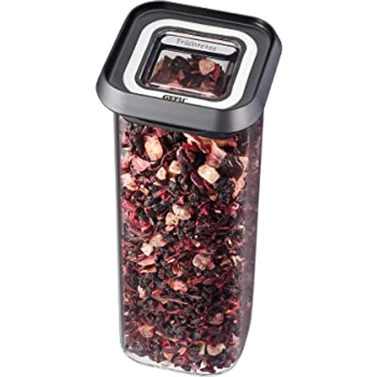 GEFU Vorratsdose PANTRY, mini, 400 ml - luftdichter Deckel, stapelbar, edles Design – Bild 4