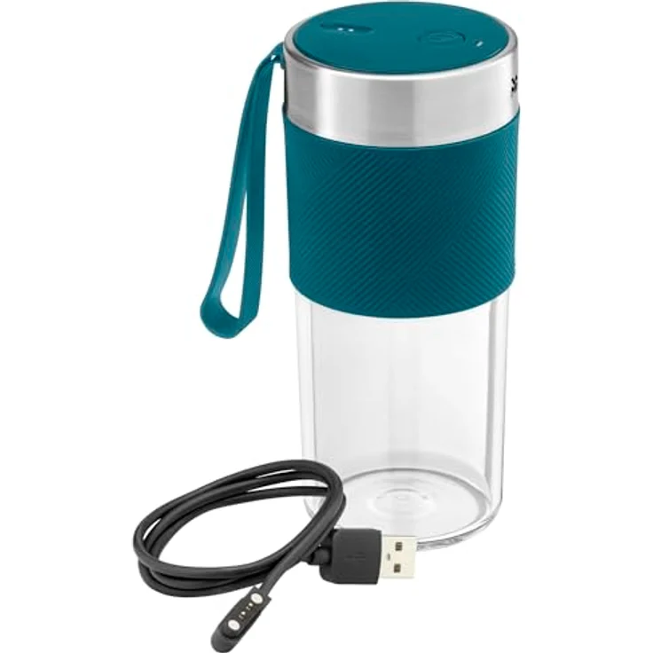 WMF KÜCHENminis Mix on the Go, tragbarer Smoothie-Maker mit 300 ml Behälter, 20.000 U/min, wiederaufladbarer Akku, 50 W – Bild 5