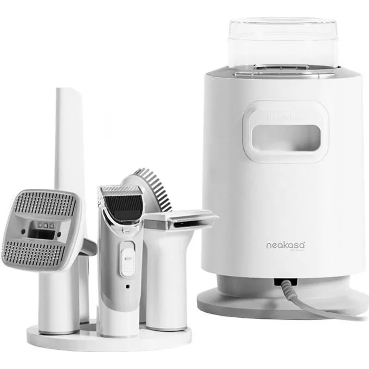 Neakasa P0 Staubsauger / Fellpflege-Set mit HEPA-Filter und geräuscharmem Design für Hunde und Katzen