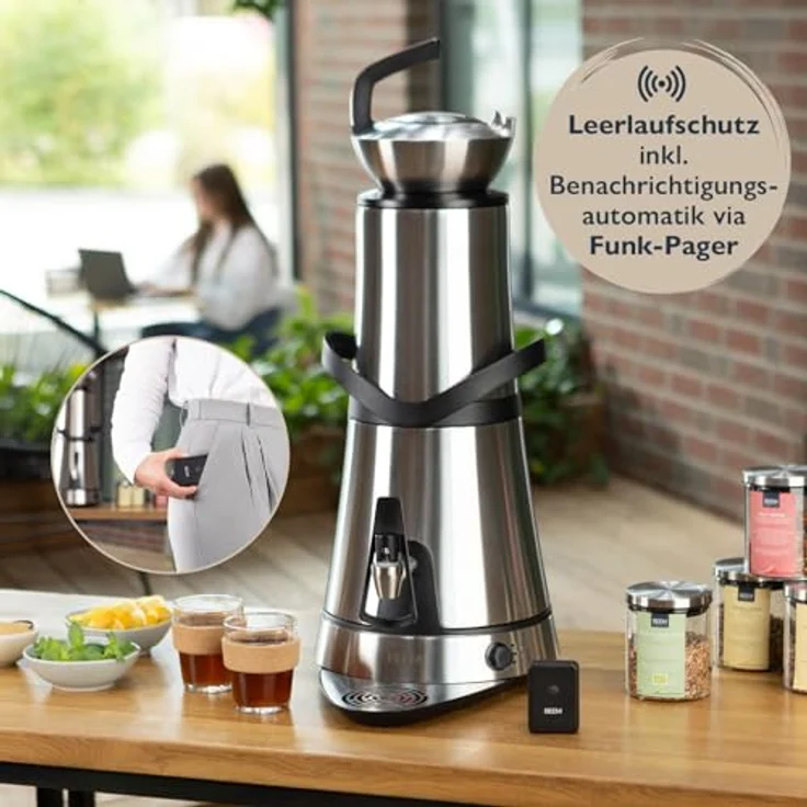 BEEM Samowar Amira mit Dispenser 10 l - Edelstahl, Induktionstechnologie, Leerlaufschutz, professionelle Anwendung – Bild 7