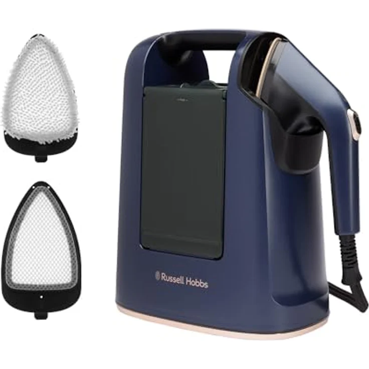 Russell Hobbs Steam Genie Dampfbügeleisen Multi, 2-in-1 Dampfglätter mit 750 ml Wassertank, 1700W, 20 g/min Dampf, 2 Aufsätze für Kleidung und Polstermöbel, selbstreinigend – Bild 1