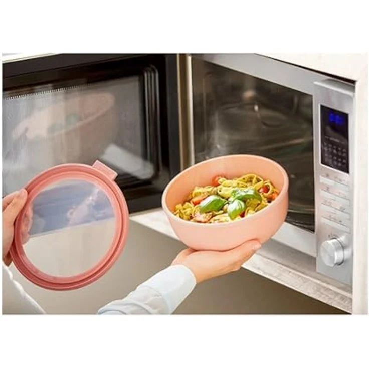 Mepal Multischüssel Cirqula rund – Nordic sage – 2250 ml Inhalt – mit abnehmbarem Deckel – bruchfestes Material - auslaufsicher – tiefkühlgeeignet - spülmaschinengeeignet – Bild 6