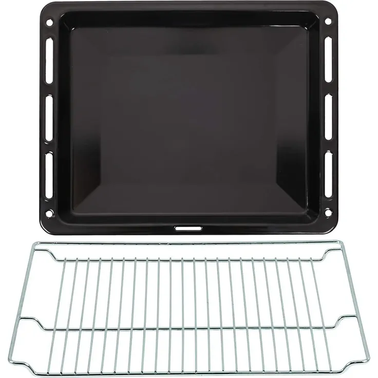 Komfortec ICQN, 465 x 375 mm Bosch Siemens Neff Constructa Kompatibel Set, Backblech + Grillrost, Passend für BSH Group 662999-00662999