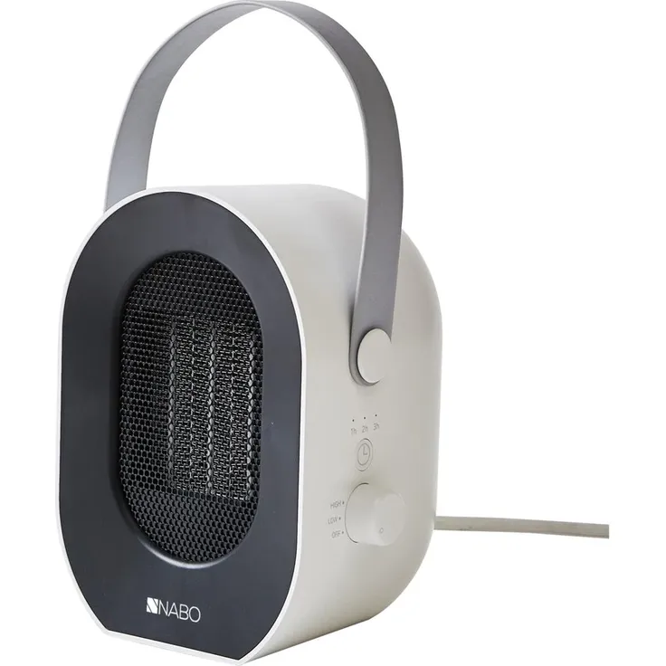 NABO HT 650 Keramik Heizlüfter- 650W - weiss, Heizlüfter