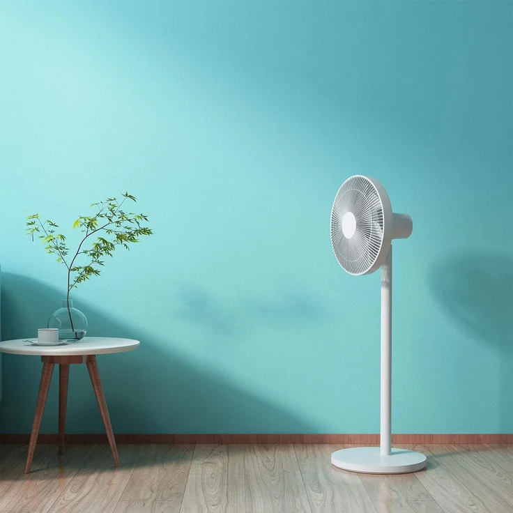 Xiaomi Mi Smart Standing Fan 2 Tisch- & Standventilator mit optionaler iOS 58 dB 4 Geschwindigkeitss – Bild 9