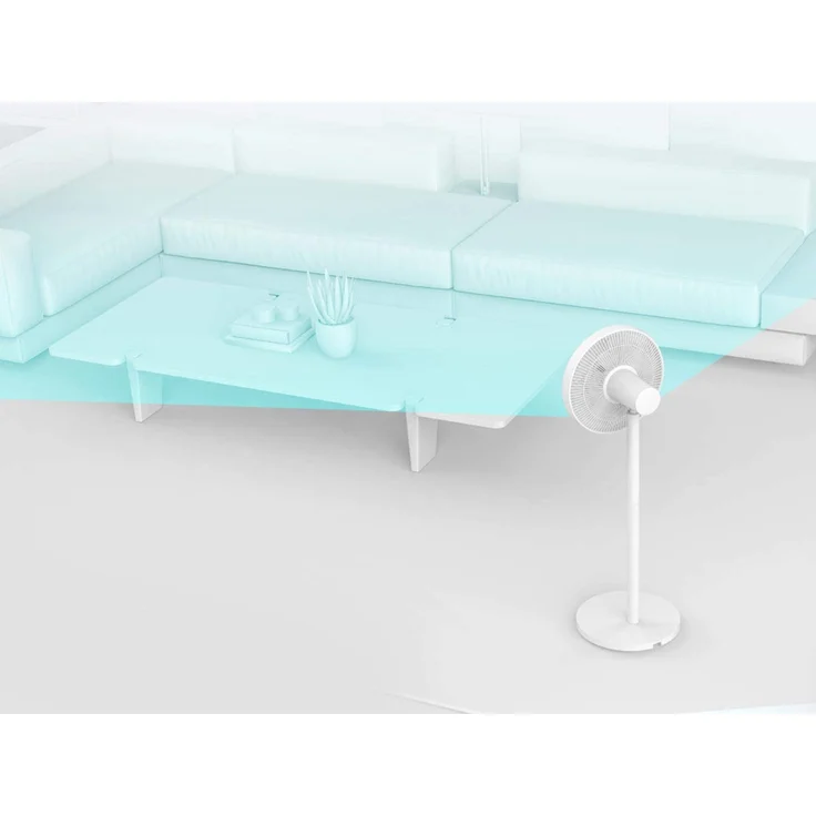Xiaomi Mi Smart Standing Fan 2 Tisch- & Standventilator mit optionaler iOS 58 dB 4 Geschwindigkeitss – Bild 8