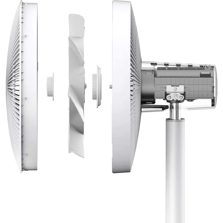 Xiaomi Mi Smart Standing Fan 2 Tisch- & Standventilator mit optionaler iOS 58 dB 4 Geschwindigkeitss – Bild 5
