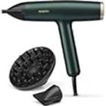 BaByliss Haartrockner Air Power Pro D6555DE, 1600 W, Digitaler Motor, starker Luftstrom, schonendes Styling, Ultra-Care-Modus