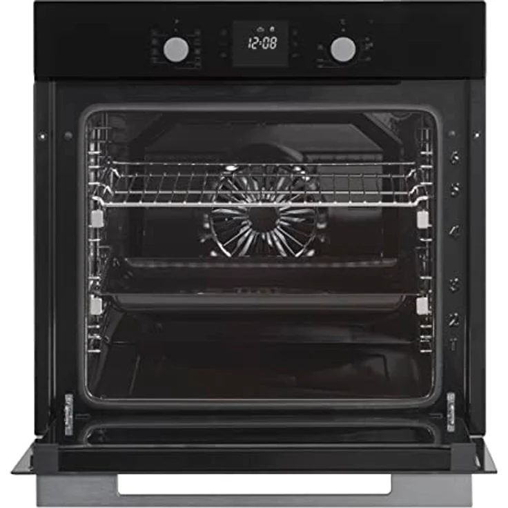 Respekta autarker Glas- Einbaubackofen AB700 mit LED-Timer + Glaskeramikkochfeld, Energieeffizienzklasse A, 80 Liter Garraum, 8 Beheizungsarten, versenkbare Knebel, blau – Bild 5