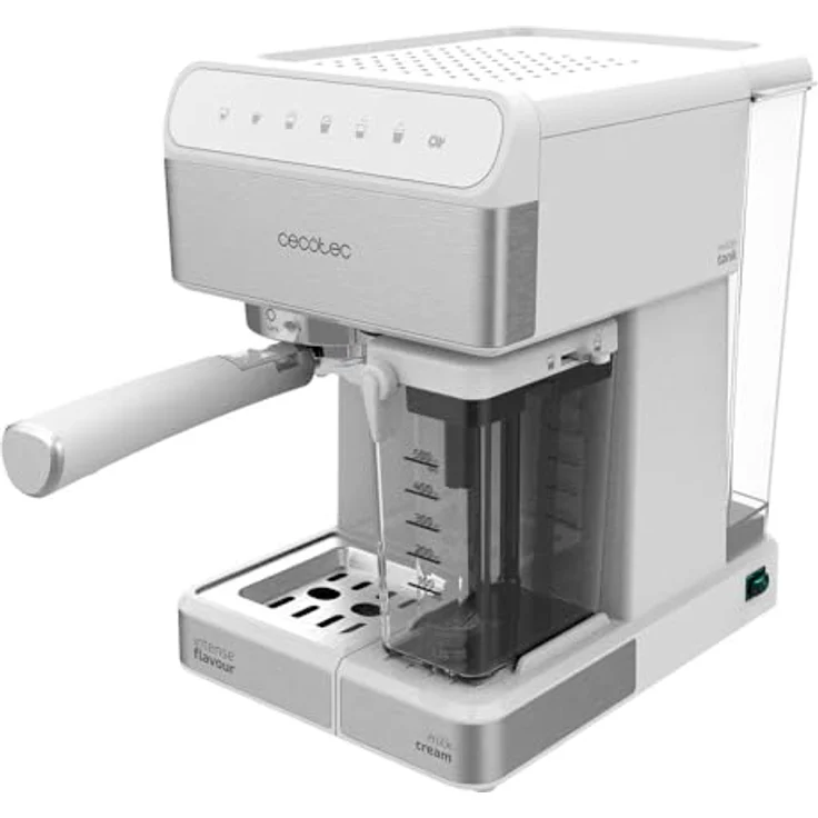 Cecotec Power Instant-ccino 20 Touch Kaffemaschine. Siebträger, 20 bar Druck, 1'4 L Wassertank, Milchbehälter,Touch-Bedienung, 1350 W – Bild 4