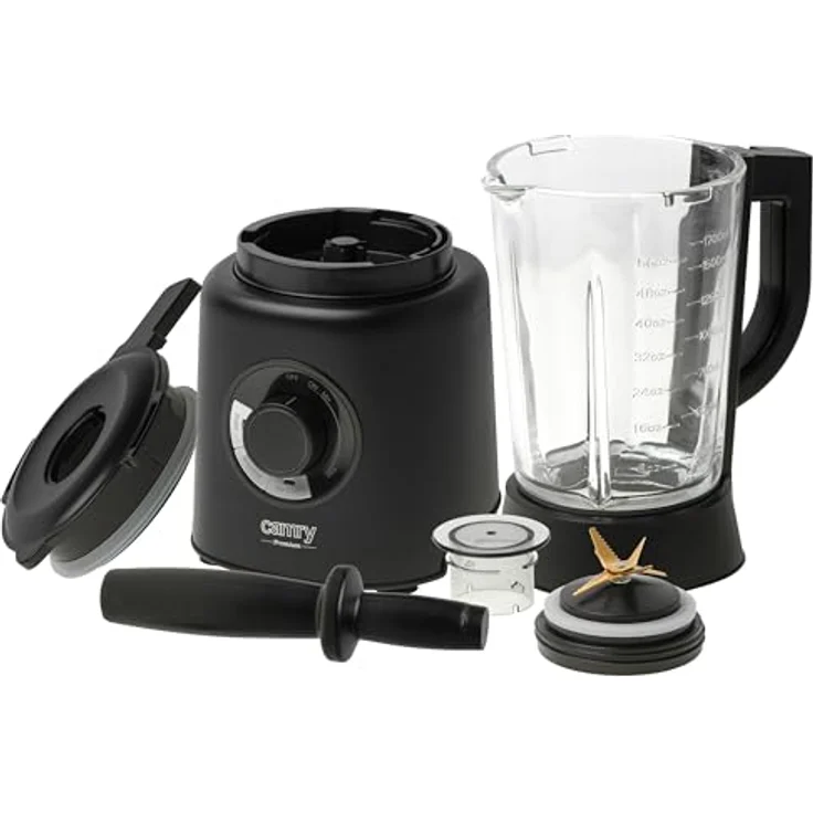 ADLER Camry CR 4089 Standmixer, Schwarz, Glasmixer mit Qualität zum besten Preis – Bild 3