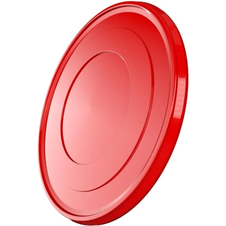 FixedByU Eimer mit Deckel 10 L, lebensmittelecht und stapelbar, rot, aus stabilem PP-Material – Bild 5