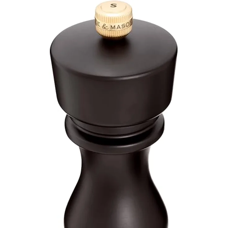 Cole & Mason London Salzmühle, Buchenholz, 3 einstellbare Mahlgrade, korrosionsbeständiges Keramikmahlwerk, 18 cm – Bild 10
