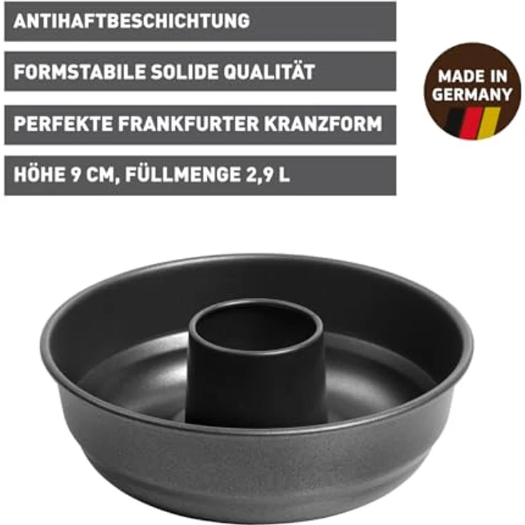 KAISER Frankfurter Kranzform Ø 26 cm Classic gute Antihaftbeschichtung gleichmäßige Bräunung durch optimale Wärmeleitung – Bild 3